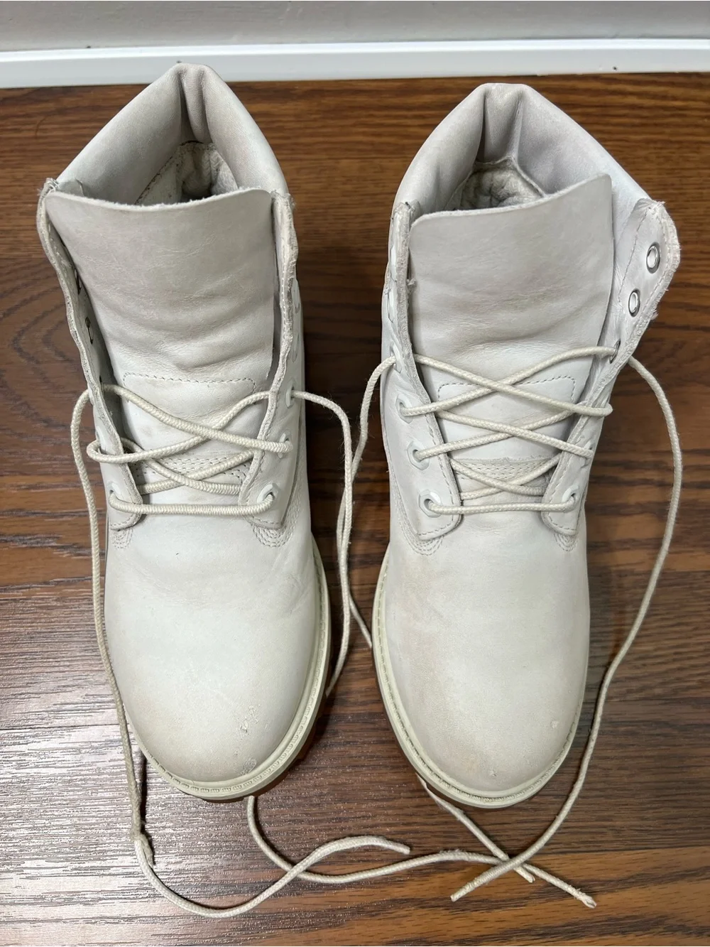 Timberland 6 Inch Premium 'Vaporous Grey' size Boys 6